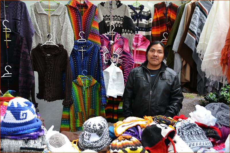 Punta Arenas hat vendor